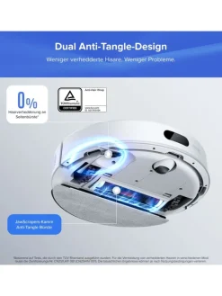 Roborock Klima & Haushalt|Staubsauger<Saugroboter Q7 BF+ in Weiß, 8000 Pa, Dual Anti-Tangle-System