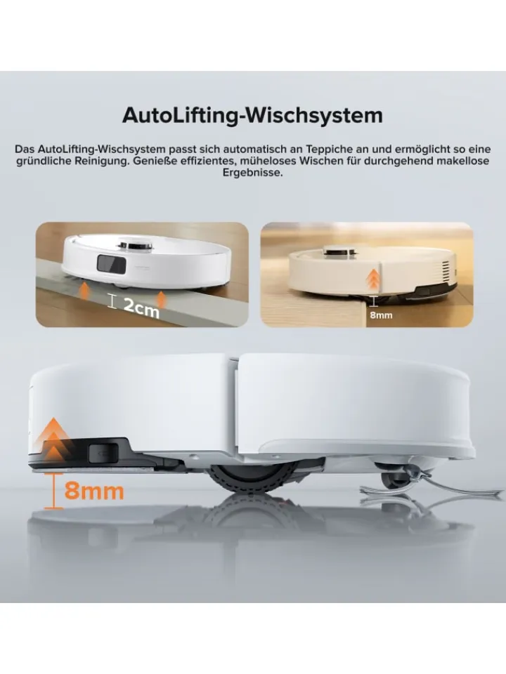 Roborock Staubsauger<Saugroboter Q10PF in Weiß