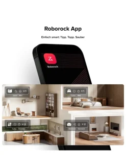 Roborock Staubsauger<Saugroboter Q10PF in Weiß