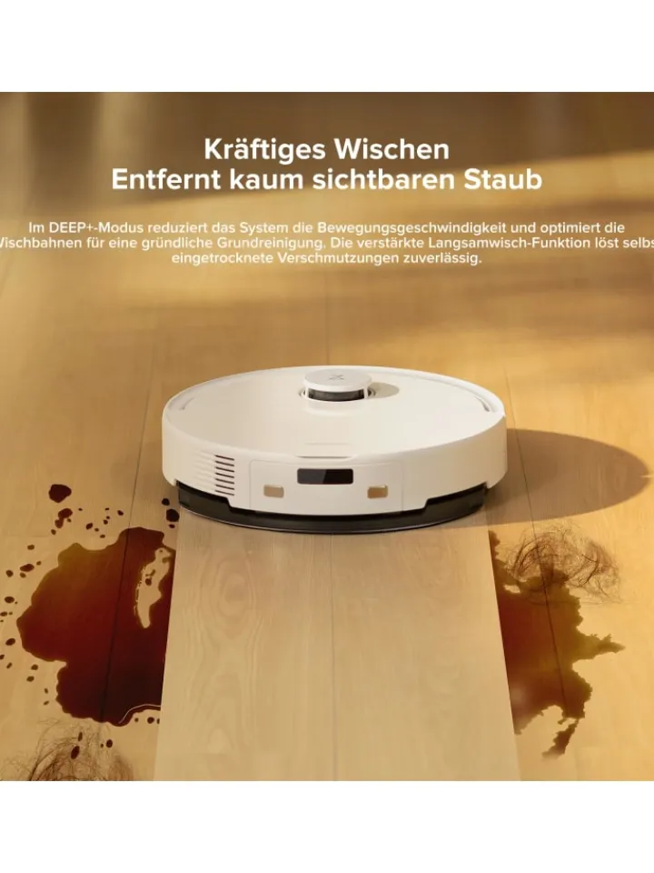 Roborock Staubsauger<Saugroboter Q10PF in Weiß