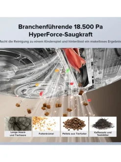 Roborock Klima & Haushalt|Staubsauger<Saugroboter Qrevo Edge S5A in Weiß, 18500Pa, Dual Anti-Tangle-System