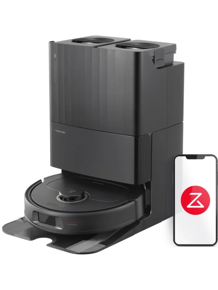 Roborock Staubsauger<Saugroboter Qrevo Pro in Schwarz