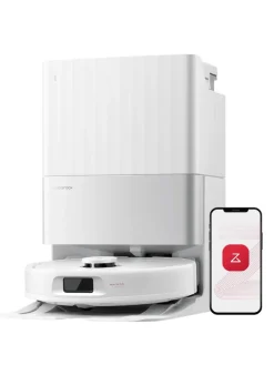 Roborock Staubsauger<Saugroboter Qrevo S5V in Weiß