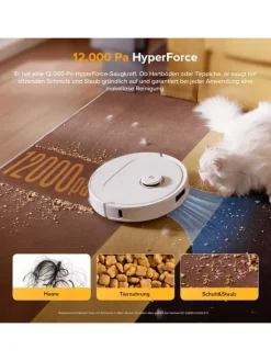 Roborock Staubsauger<Saugroboter Qrevo S5V in Weiß