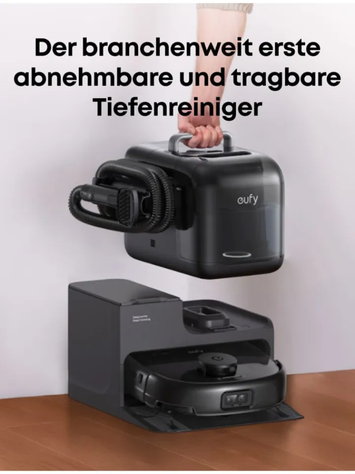Anker Staubsauger<Saugroboter Robot Vacuum Omni E25 in schwarz