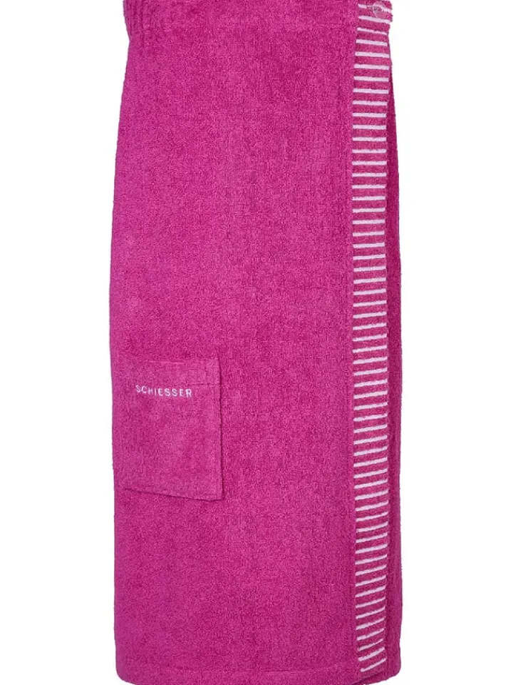 Schiesser Badtextilien<Saunakilt "Rom" in Fuchsia