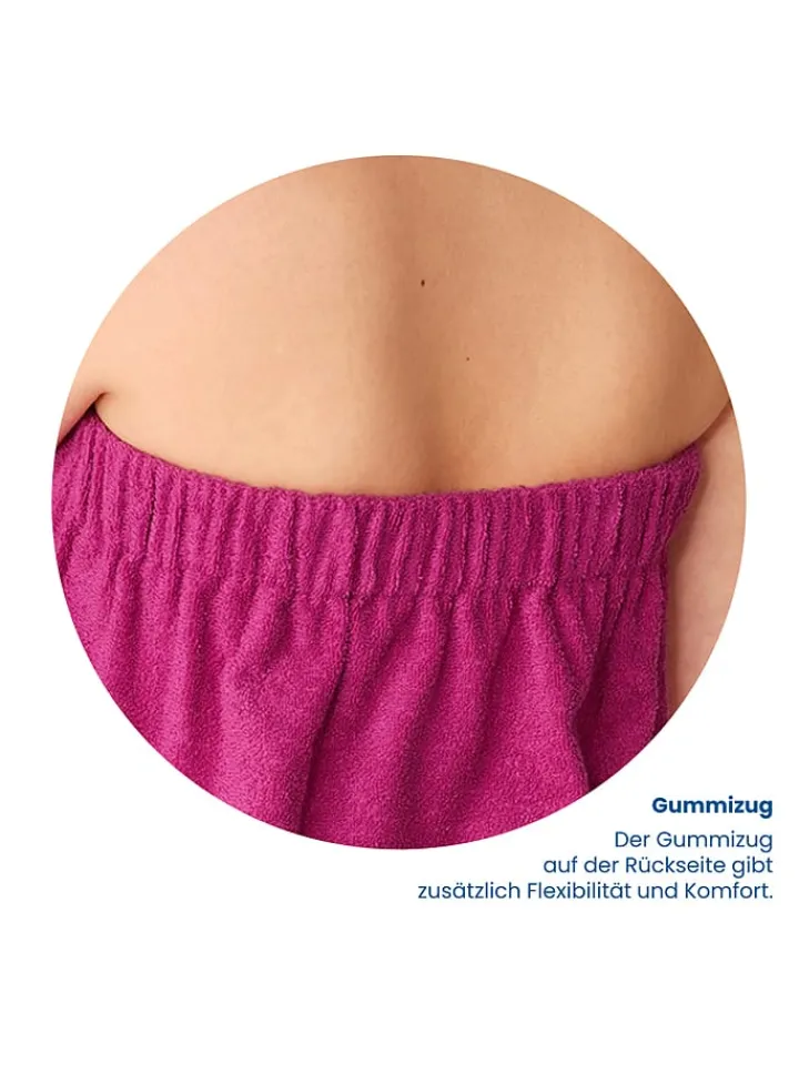 Schiesser Badtextilien|Badtextilien<Saunakilt "Rom" in Pink