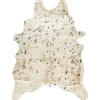 Beliani Lammfelle & Co<Schaffell BOGONG in Beige/Gold - (W) 150 x (H) 1 x (L) 200 cm