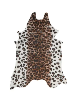 Beliani Lammfelle & Co<Schaffell BOGONG in Braun/Schwarz/Weiß - (W) 150 x (H) 1 x (L) 200 cm