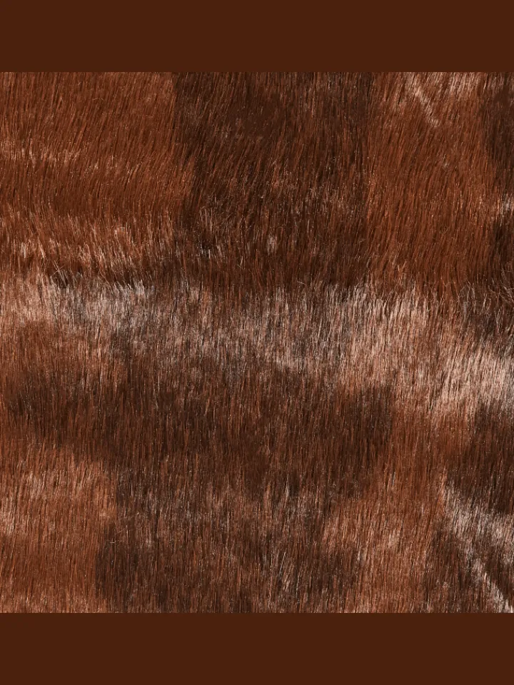 Beliani Lammfelle & Co<Schaffell BOGONG in Braun/Weiß - (W) 130 x (H) 1 x (L) 170 cm