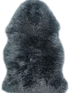 Lifa Living Lammfelle & Co<Schaffell in Anthrazit - (L)100 x (B)70 cm