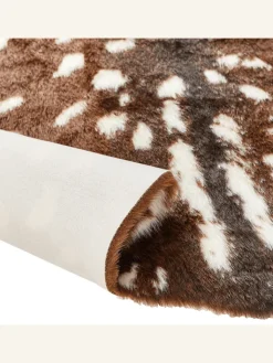 Beliani Lammfelle & Co<Schaffell KNOLL in Braun/Beige - (W) 130 x (L) 170 cm