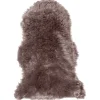 Beliani Lammfelle & Co<Schaffell MUNGO in Braun - (W) 63 x (H) 3 x (L) 95 cm