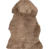 Beliani Lammfelle & Co<Schaffell ULURU in Braun - (W) 65 x (H) 8 x (L) 100 cm