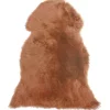 Beliani Lammfelle & Co<Schaffell ULURU in Braun - (W) 65 x (H) 8 x (L) 100 cm