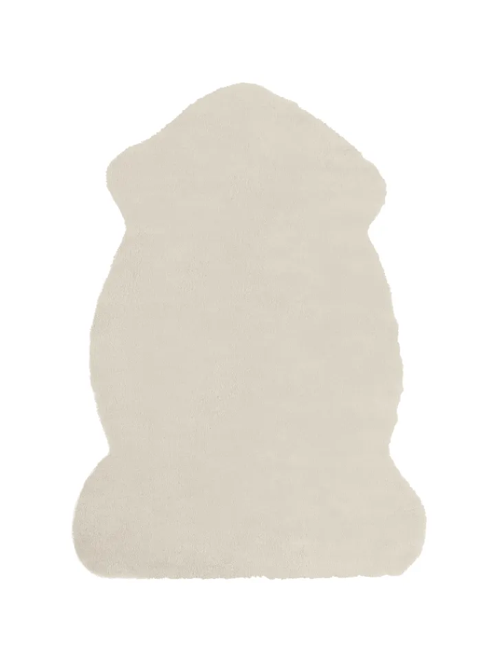 Beliani Lammfelle & Co<Schaffell UNDARA in Beige - (W) 60 x (H) 1 x (L) 90 cm