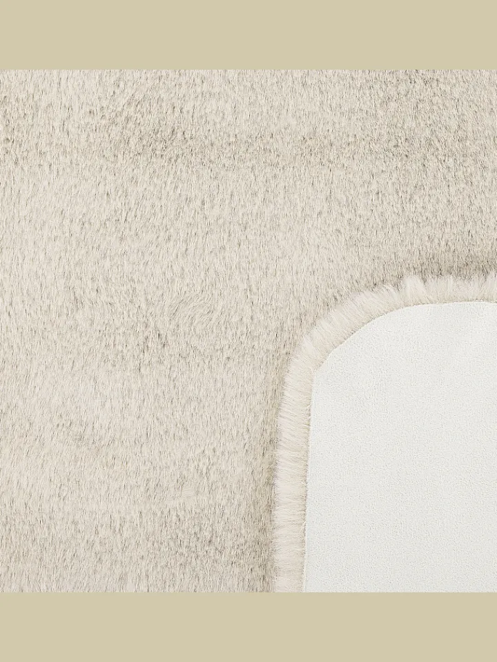 Beliani Lammfelle & Co<Schaffell UNDARA in Beige - (W) 60 x (H) 1 x (L) 90 cm