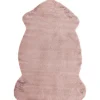 Beliani Lammfelle & Co<Schaffell UNDARA in Rosa - (W) 60 x (H) 1 x (L) 90 cm