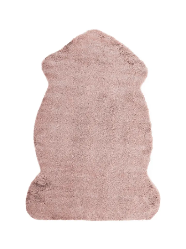 Beliani Lammfelle & Co<Schaffell UNDARA in Rosa - (W) 60 x (H) 1 x (L) 90 cm