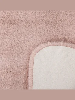 Beliani Lammfelle & Co<Schaffell UNDARA in Rosa - (W) 60 x (H) 1 x (L) 90 cm