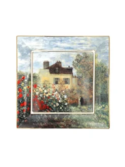 Goebel Dekoschalen<Schale " Claude Monet - Das Künstlerhaus " in Monet-Künstlerhaus