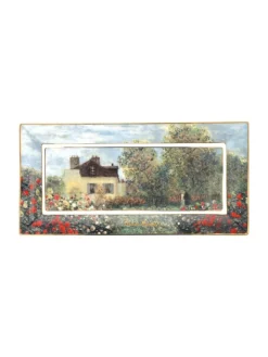Goebel Dekoschalen<Schale " Claude Monet - Das Künstlerhaus " in Monet-Künstlerhaus