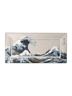 Goebel Dekoschalen<Schale " Katsushika Hokusai - Die große Welle " in Die Welle