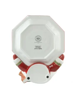 Goebel Dekoschalen<Schale " Santa präsentiert " in Bunt
