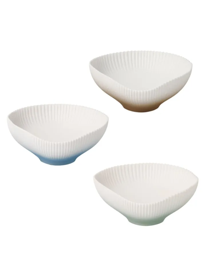 Goebel Dekoschalen<Schale " Set Raindrop " in Bunt