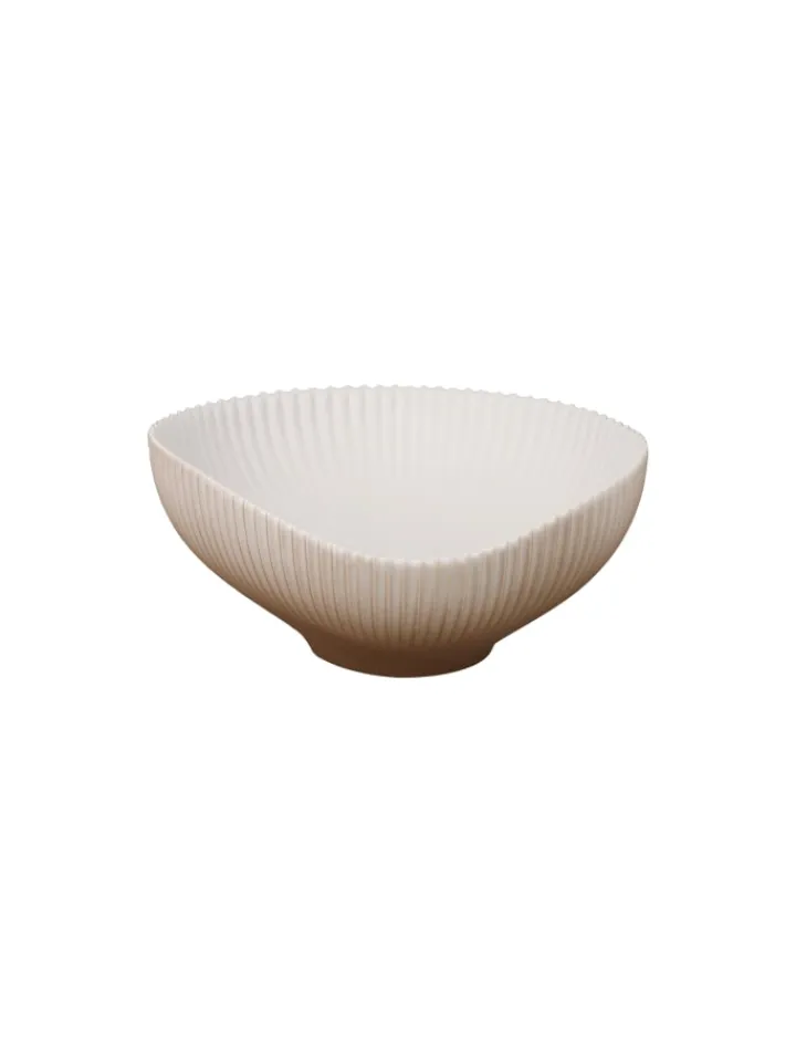 Goebel Dekoschalen<Schale " Studio 8 Raindrop Powder " in sand