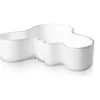 iittala Dekoschalen<Schale "Aalto" in Weiß - (B)19,5 x (H)5 cm
