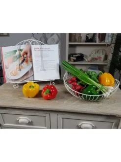 Ambiente Haus Dekoschalen<Schale antikweiss - paar 38cm in antikweiss