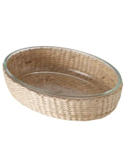 Boltze Kochgeschirr<Schale "Forno" in Hellbraun - (L)31 x (B)22 cm