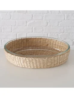 Boltze Kochgeschirr<Schale "Forno" in Hellbraun - (L)31 x (B)22 cm