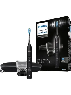 PHILIPS sonicare Zahn & Mundpflege<Schallzahnbürste "DiamondClean 9000" in Schwarz