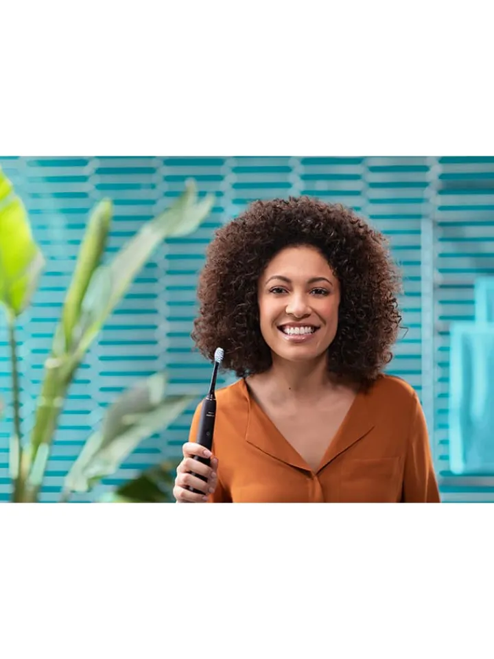 PHILIPS sonicare Zahn & Mundpflege<Schallzahnbürste "DiamondClean 9000" in Schwarz