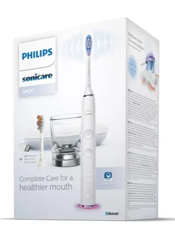 PHILIPS sonicare Zahn & Mundpflege<Schallzahnbürste "DiamondClean Smart 9400" in Weiß