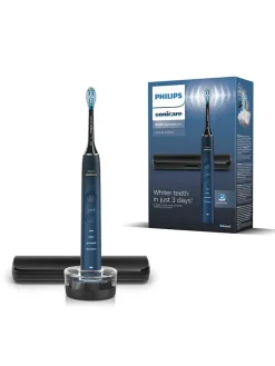PHILIPS sonicare Technik|Zahn & Mundpflege<Schallzahnbürste "DiamondClean 9000" in Dunkelblau