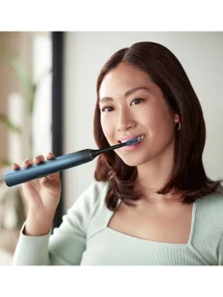 PHILIPS sonicare Technik|Zahn & Mundpflege<Schallzahnbürste "DiamondClean 9000" in Dunkelblau