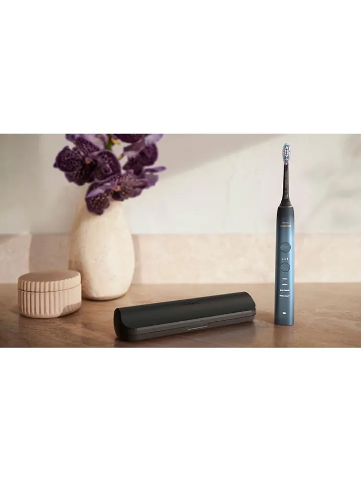 PHILIPS sonicare Technik|Zahn & Mundpflege<Schallzahnbürste "DiamondClean 9000" in Dunkelblau