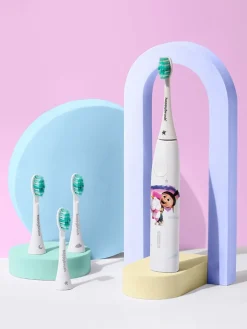 happybrush Zahn & Mundpflege<Schallzahnbürste "Eco Vibe3" in Weiß