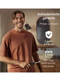 PHILIPS sonicare Zahn & Mundpflege<Schallzahnbürsten-Doppelpack " 5500" in Schwarz/ Weiß