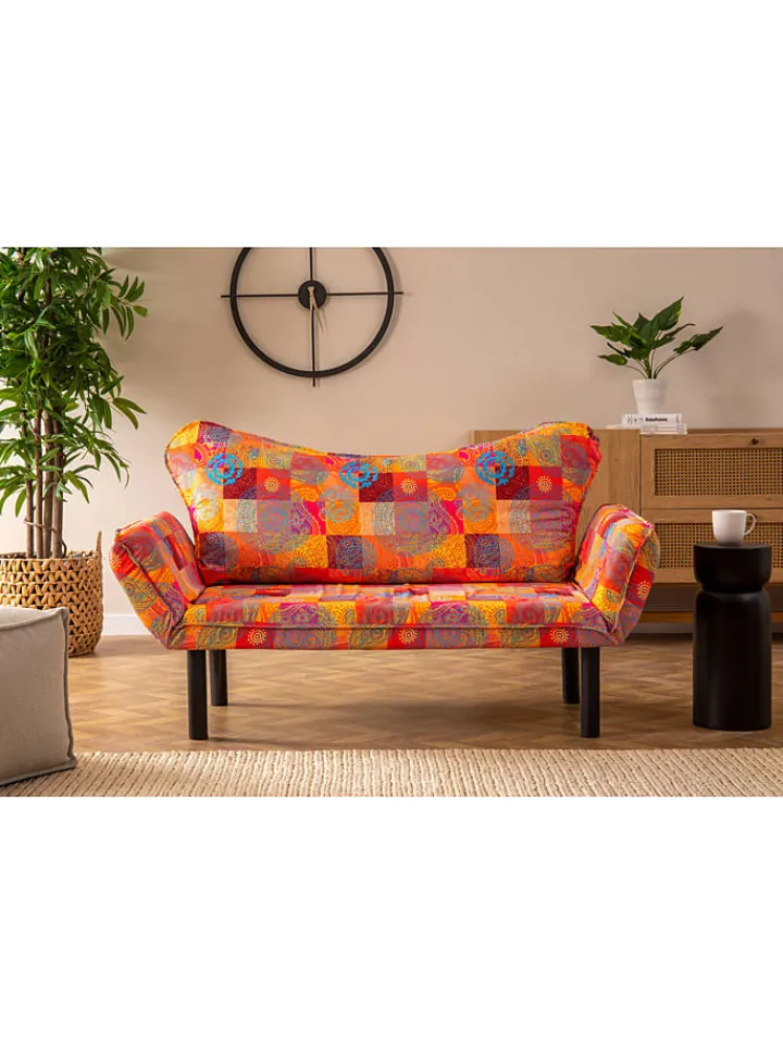 Evila Sitzmöbel<Schlafsofa in Bunt - (B)150 x (T)65 cm