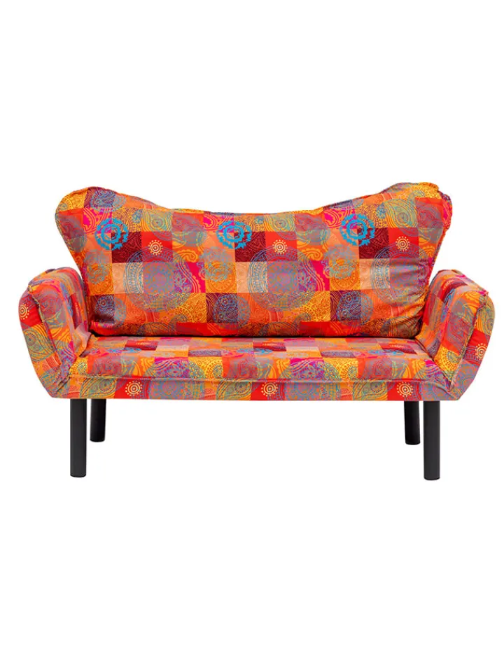Evila Sitzmöbel<Schlafsofa in Bunt - (B)150 x (T)65 cm