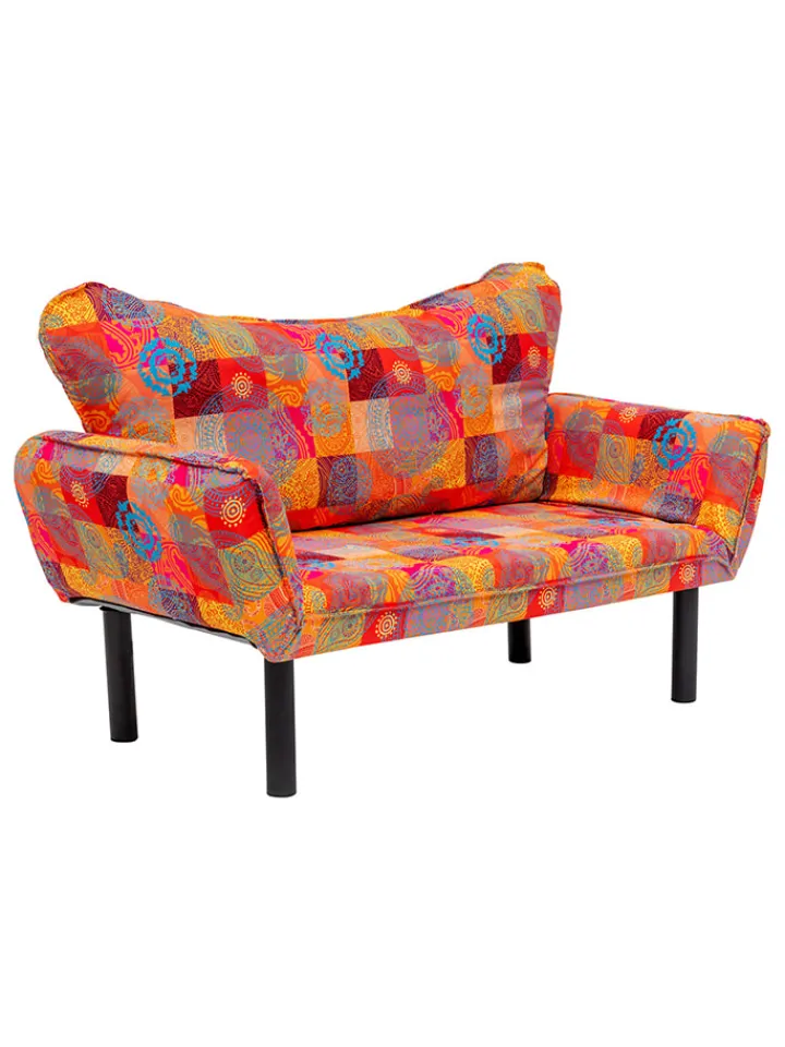 Evila Sitzmöbel<Schlafsofa in Bunt - (B)150 x (T)65 cm