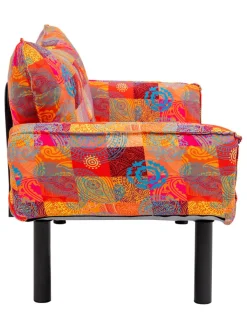 Evila Sitzmöbel<Schlafsofa in Bunt - (B)150 x (T)65 cm