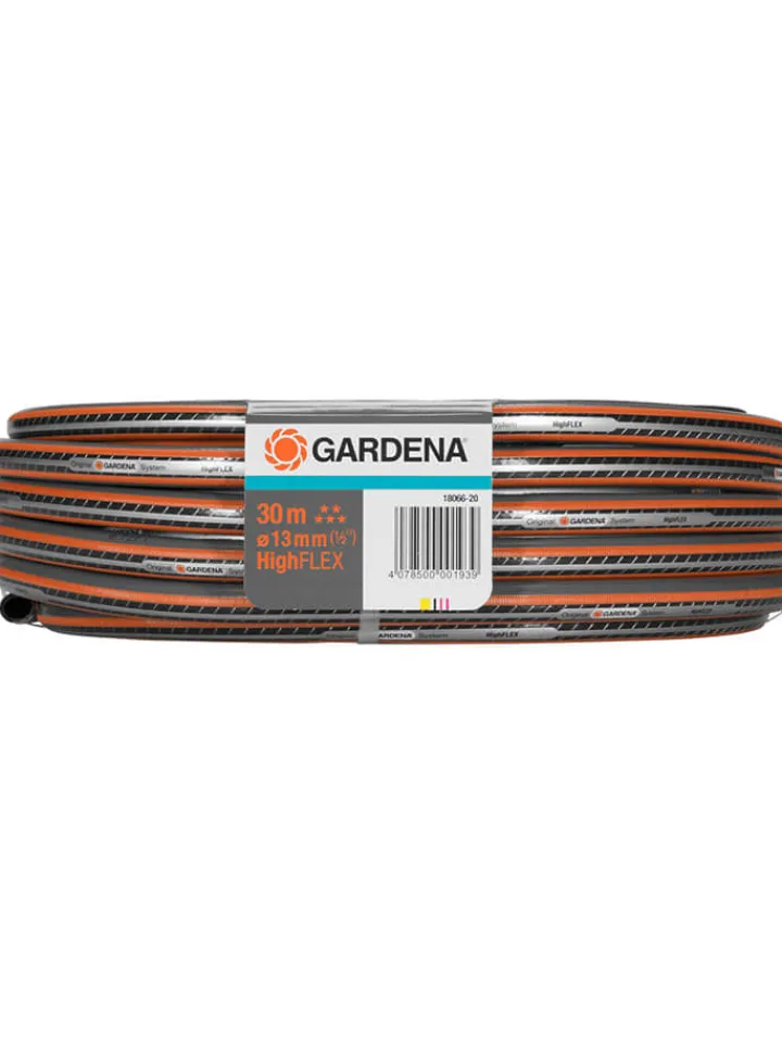 Gardena Gartendekoration<Schlauch "Comfort HighFLEX" in Schwarz/ Orange - 10x10 13 mm (1/2"), 30 m