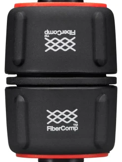 Fiskars Gartendekoration<Schlauchreparator "FiberComp" in Schwarz