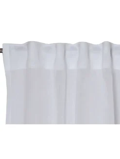 ESPRIT Gardinen, Jalousien & Rollos<Schlaufenschal "Linen" in Weiß
