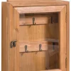 heine home Aufbewahren & Servieren<Schlüsselkasten in Hellbraun - (B)28 x (H)40 x (T)9,5 cm